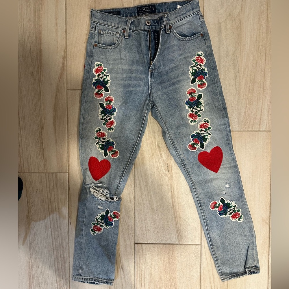 Lucky Brand Patch Jeans